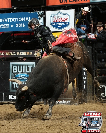 during the second round of the Des Moines Built Ford Tough Series PBR. Photo by Andy Watson/Bull Stock Media. Photo credit must be given on all use.